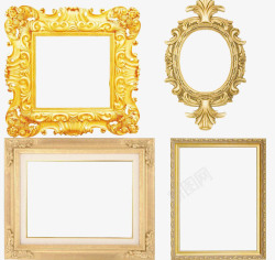 复古法式欧式镜子边框高清图片