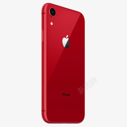 廉价红色圆角iPhoneXR手机元素高清图片