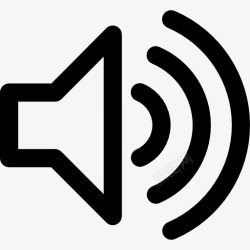音频接口扬声器的音频接口符号图标高清图片