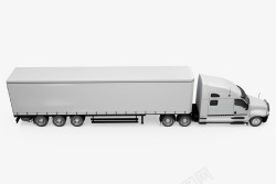 产品研发大型卡车样机PSD分层素材
