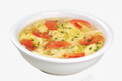 鸡蛋宣传西红柿鸡蛋汤图标高清图片