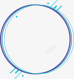 圆形镂空花边手绘圆形边框纹理矢量图高清图片
