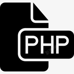 PSD文件填写PHP编程文件黑界面符号图标高清图片