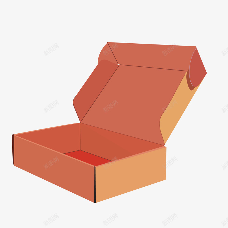 纸箱礼盒箱包装箱png免抠素材_新图网 https://ixintu.com 包装箱 礼盒箱 纸箱
