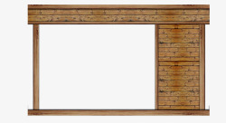 木质板报板报框架高清图片