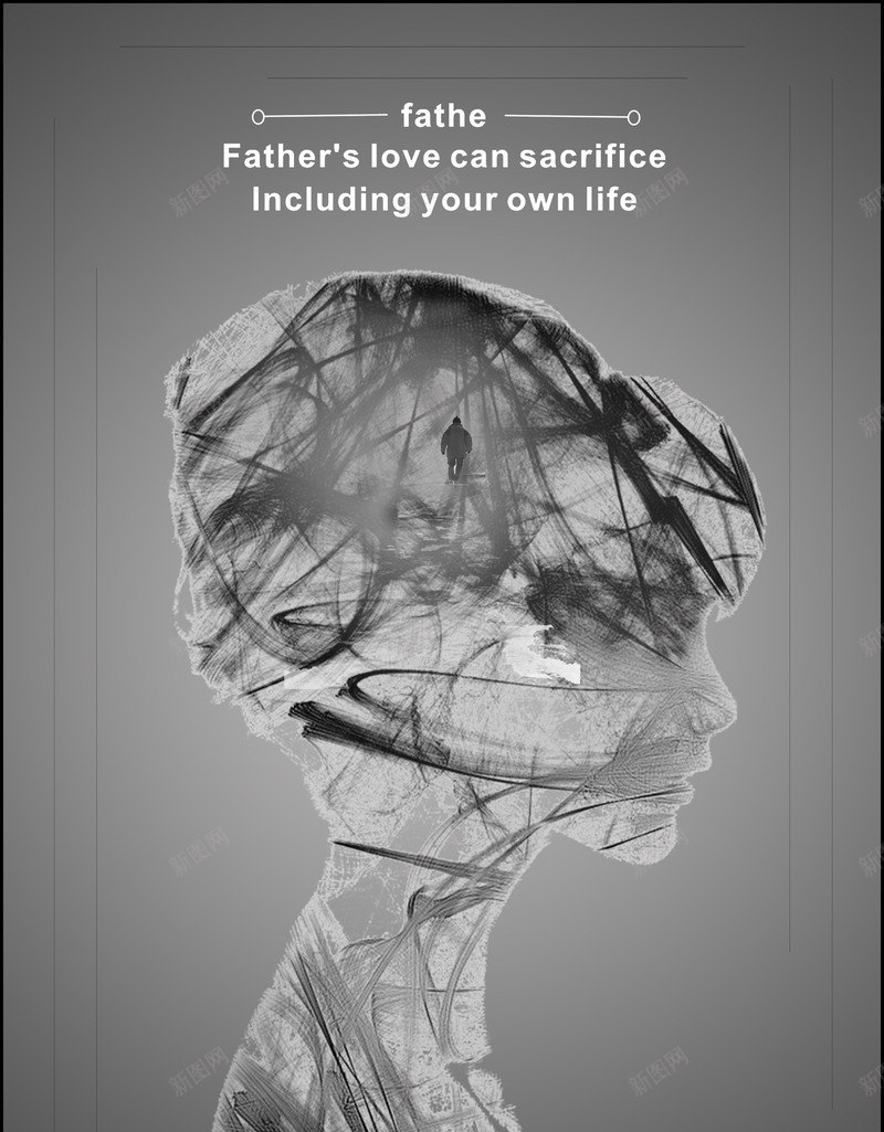 亲爱的父亲png免抠素材_新图网 https://ixintu.com 个性 大气 父亲 父亲节海报