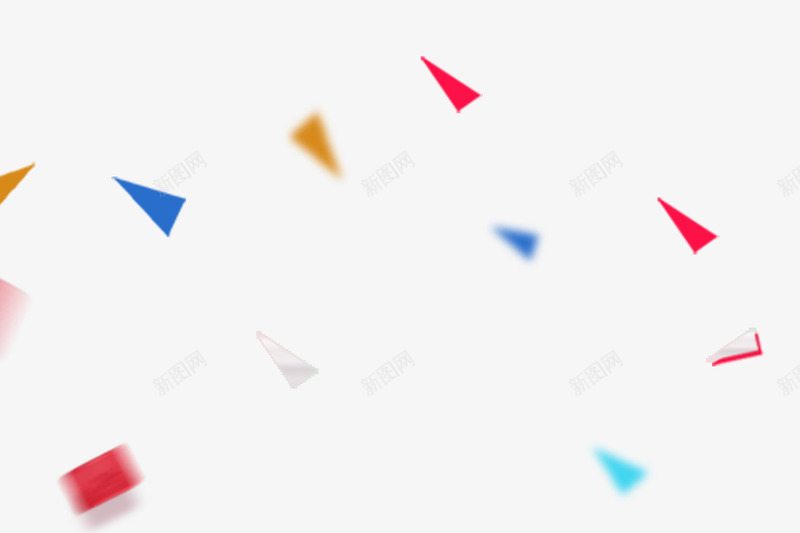 彩色碎片png免抠素材_新图网 https://ixintu.com 三角形 彩色碎片 活动素材 漂浮素材 背景装饰