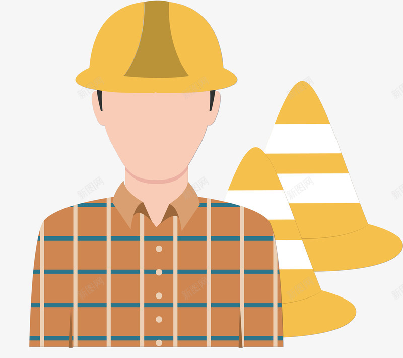 佩戴安全帽png免抠素材_新图网 https://ixintu.com 佩戴 卡通工人剪影 安全帽 安装工人 建筑工人 施工人 维修工人 装修工人