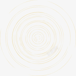 圆圈线条金色圆圈线条花纹矢量图高清图片
