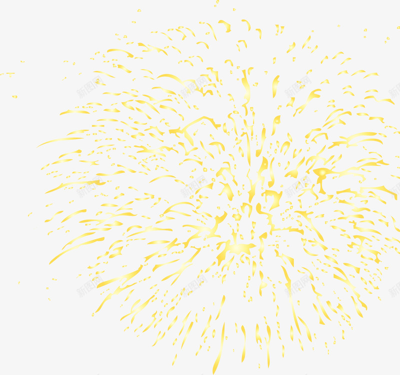 春节黄色绽放的烟花png免抠素材_新图网 https://ixintu.com 彩炮 新春烟花 春节烟花 燃放烟火 燃放烟花 礼花 绽放的烟花 黄色烟花