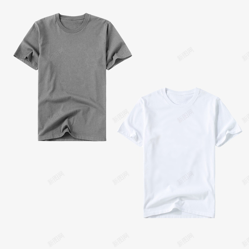 夏装元素png免抠素材_新图网 https://ixintu.com png 元素 半袖 卡通 夏装 服装 空白T恤