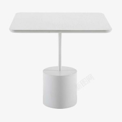 几何石膏白色白色简约几何桌子高清图片
