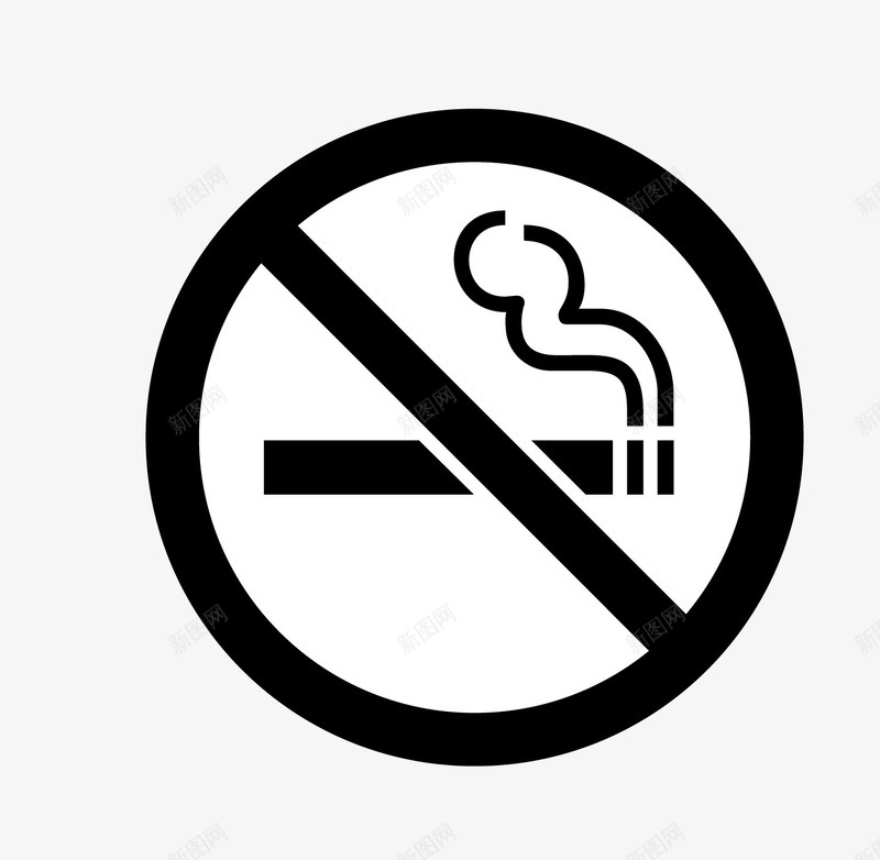 禁止吸烟矢量图图标eps_新图网 https://ixintu.com nosmoking 不准吸烟 不抽烟 矢量图 矢量禁止吸烟 矢量禁烟标识 禁止吸烟 禁止吸烟标志