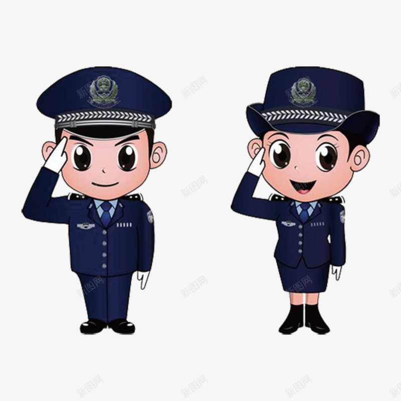 中小学安全教育日卡通警察矢量图ai免抠素材_新图网 https://ixintu.com 两个警察 中小学安全教育日 卡通人物 卡通安全教育 卡通警察 矢量图 警察 警察卡通