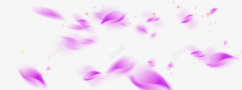 紫色的花瓣漫天飞舞png免抠素材_新图网 https://ixintu.com 漫天 紫色 花瓣 花飘落 飞舞