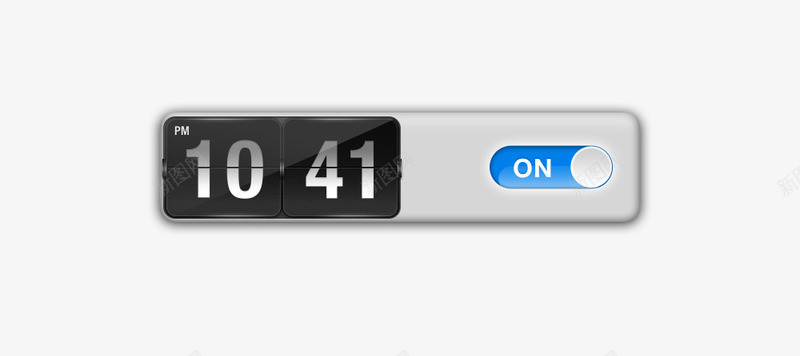 时间调控小菜单PSDpsd免抠素材_新图网 https://ixintu.com PSD素材 小菜单 按钮 时间调控 翻牌 闹钟 黑色背景