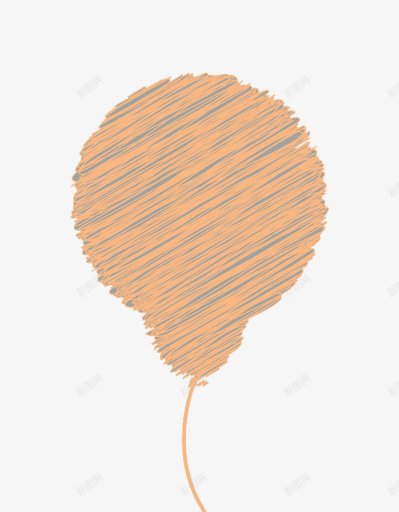 装饰气球png免抠素材_新图网 https://ixintu.com 30周年庆 手绘图案 斜线图案 气球装饰 简单图案 节日装饰 装饰