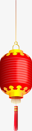 红灯笼中国古典素材