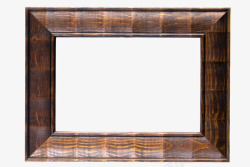 木头框架复古木质相框摄影高清图片