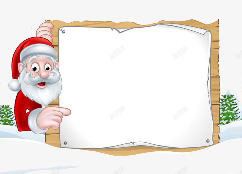 卡通圣诞老人png免抠素材_新图网 https://ixintu.com 卡通圣诞老人 圣诞 圣诞老人 圣诞节 留言板 红色圣诞
