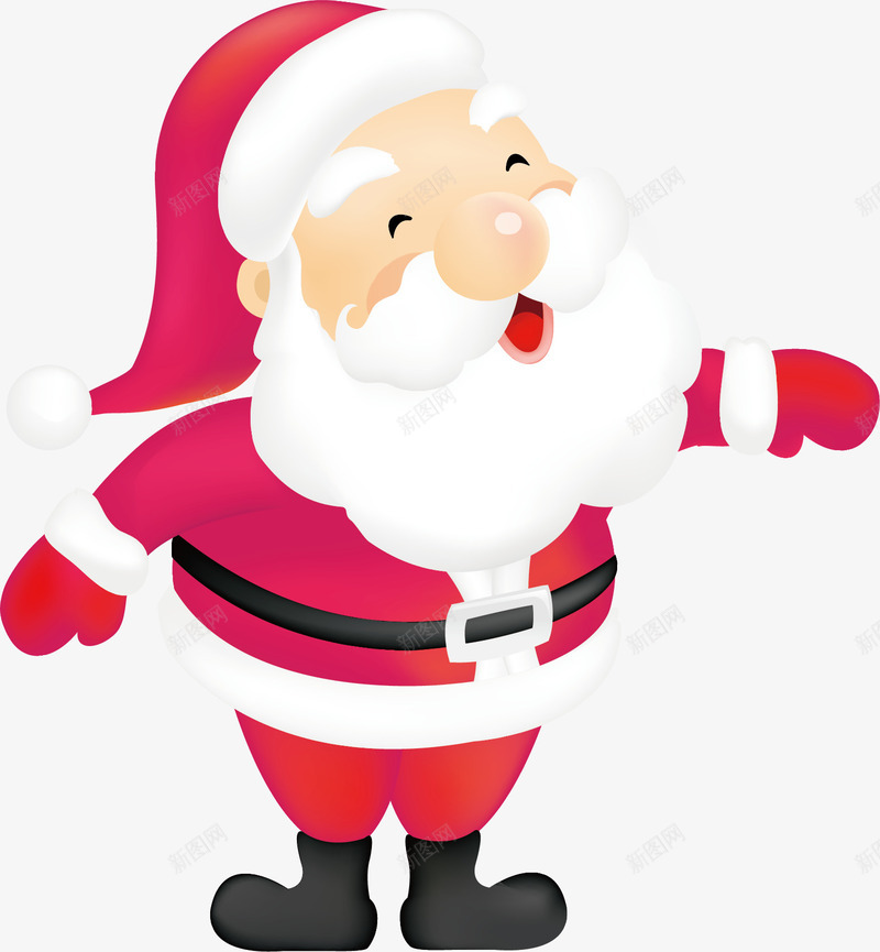 高兴的圣诞老人图标png_新图网 https://ixintu.com 圣诞免抠图透明素材 圣诞全透明图标素材 圣诞素材图片 圣诞素材库 圣诞老人 圣诞透明png素材 高兴