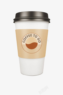绿色环保产品咖啡纸杯高清图片