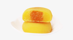 芒果软糖爆浆爆浆芒果团子高清图片