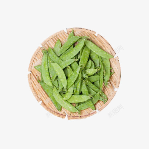 绿色荷兰豆png免抠素材_新图网 https://ixintu.com 绿色 荷兰豆 豆子 食材