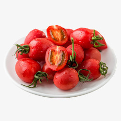 彩绘柿子果产品实物好吃千禧果高清图片