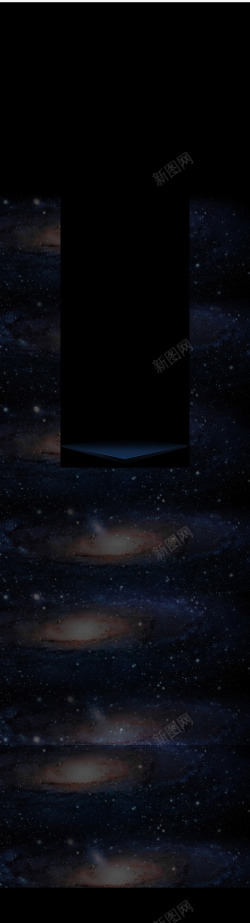 数码星空给蓝色背景高清图片
