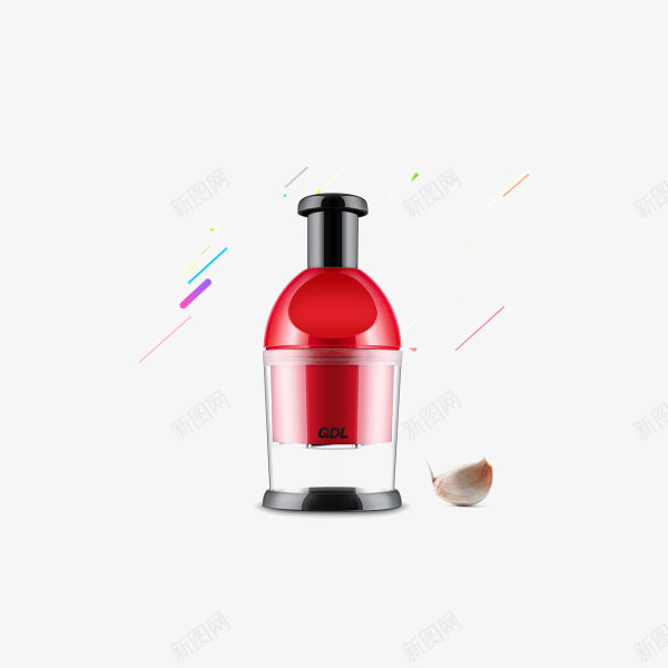 高达莱家用压蒜器png免抠素材_新图网 https://ixintu.com 不锈钢蒜蓉机 产品实物 厨房捣蒜泥 捣蒜器