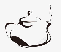 茶叶图标茶壶图标高清图片