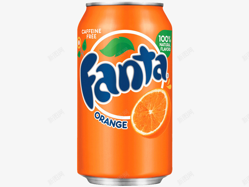 橙味饮料png免抠素材_新图网 https://ixintu.com 产品实物 有色饮料 橙子味 橙色 气泡饮料 芬达 饮料