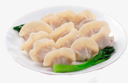 一盘中华美食水饺传统美食水饺高清图片