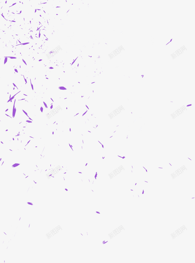 紫色清新花瓣漂浮png免抠素材_新图网 https://ixintu.com 免抠PNG 清新 漂浮 漂浮素材 紫色 花瓣