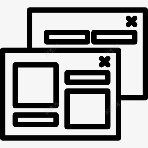 SEO登陆页面符号里一圈图标png_新图网 https://ixintu.com 圈 搜索引擎优化 界面 着陆页 页面