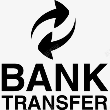 银行汇款的标志图标图标