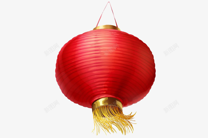 灯笼png免抠素材_新图网 https://ixintu.com 中秋灯笼 传统 喜庆 大红 灯笼