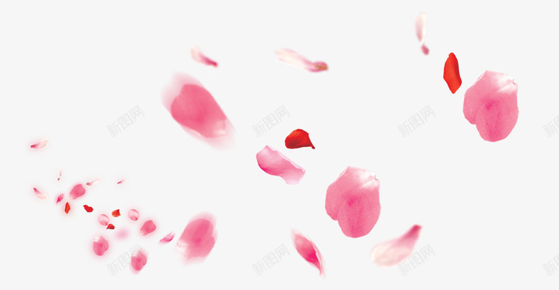 花瓣粉红色花瓣图标png_新图网 https://ixintu.com 图标 粉红色 花瓣