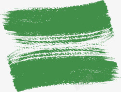 绿色油漆风标题2栏素材