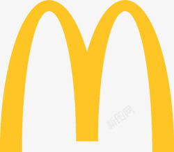 McDonalds金拱门麦当劳连锁餐厅logo图标高清图片