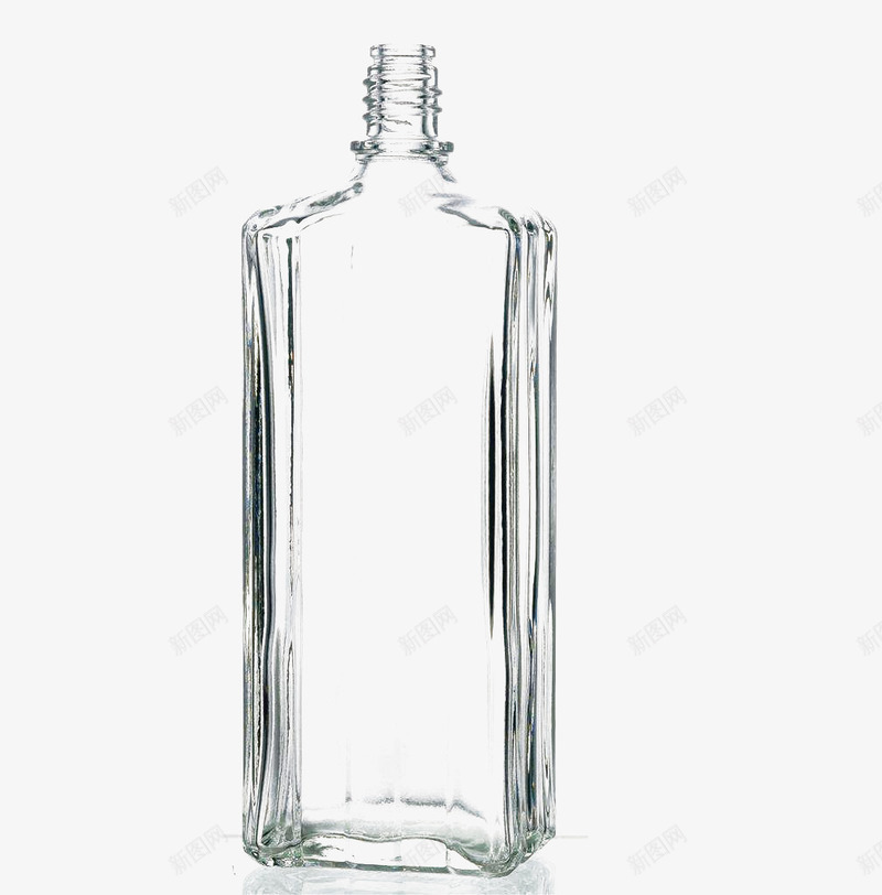一个白色透明玻璃瓶png免抠素材_新图网 https://ixintu.com 免抠图 效果图 玻璃瓶 瓶子 装饰图 装饰画 透明瓶子