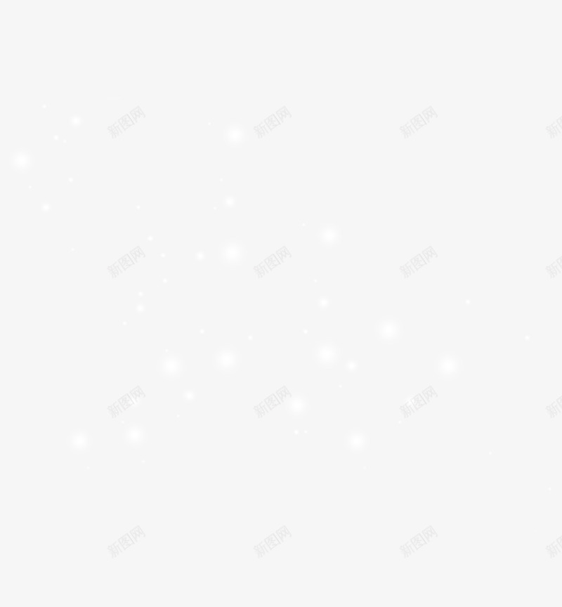 白色点状雪花psd免抠素材_新图网 https://ixintu.com 圣诞 圣诞装饰 白色素材 透明白色 雪花 雪花素材