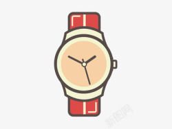 手表电商扁平化手表高清图片