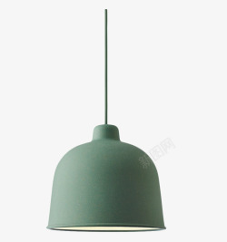 时尚的吊灯简单的蓝绿色灯具实物高清图片