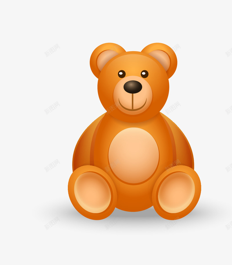 卡通儿童玩具小熊png免抠素材_新图网 https://ixintu.com 儿童玩具小熊 卡通玩具小熊 玩具 玩具小熊 矢量玩具小熊