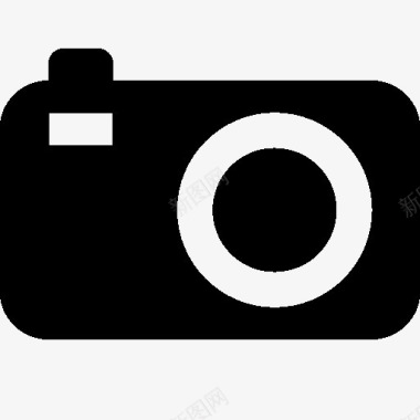 照片视频紧凑型相机图标图标