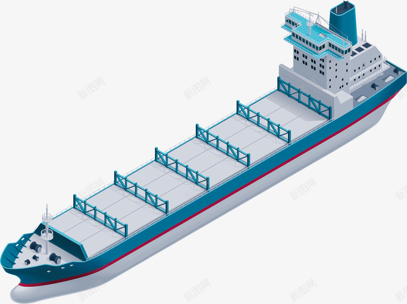 轮船轮渡智能物流矢量图ai免抠素材_新图网 https://ixintu.com 买东西 安全 快递 快速 推车 智能物流 有效率 淘宝 物流 路程远 轮船 矢量图