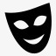 面具黑色的freemobileiconkit图标png_新图网 https://ixintu.com black mask 面具 黑色的