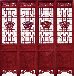 红木窗户古代雕花窗户高清图片